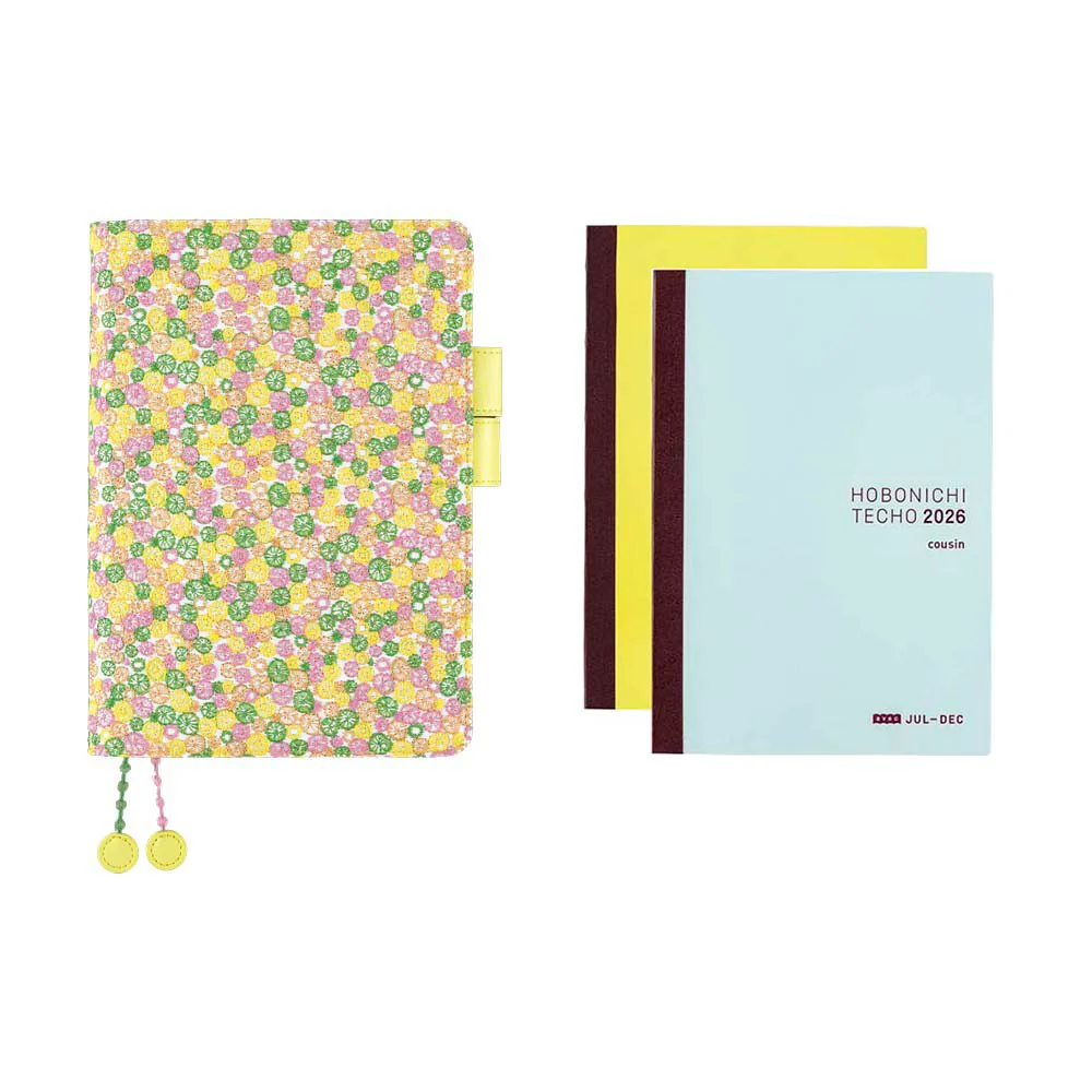 Hobonichi | Agenda Hobonichi Cousin A5 Mina Perhonen: skyful (Yellow) 2026 - Image 12