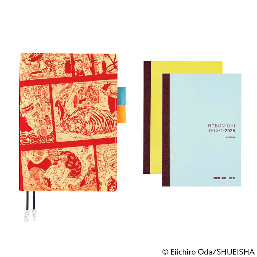 Hobonichi | Agenda Hobonichi Cousin A5 ONE PIECE magazine: Ace, Sabo, Luffy 2025 - Image 10