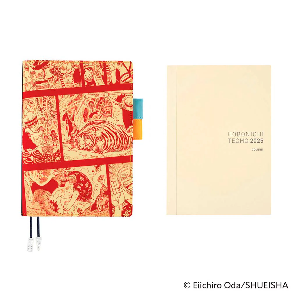 Hobonichi | Agenda Hobonichi Cousin A5 ONE PIECE magazine: Ace, Sabo, Luffy 2025 - Image 12