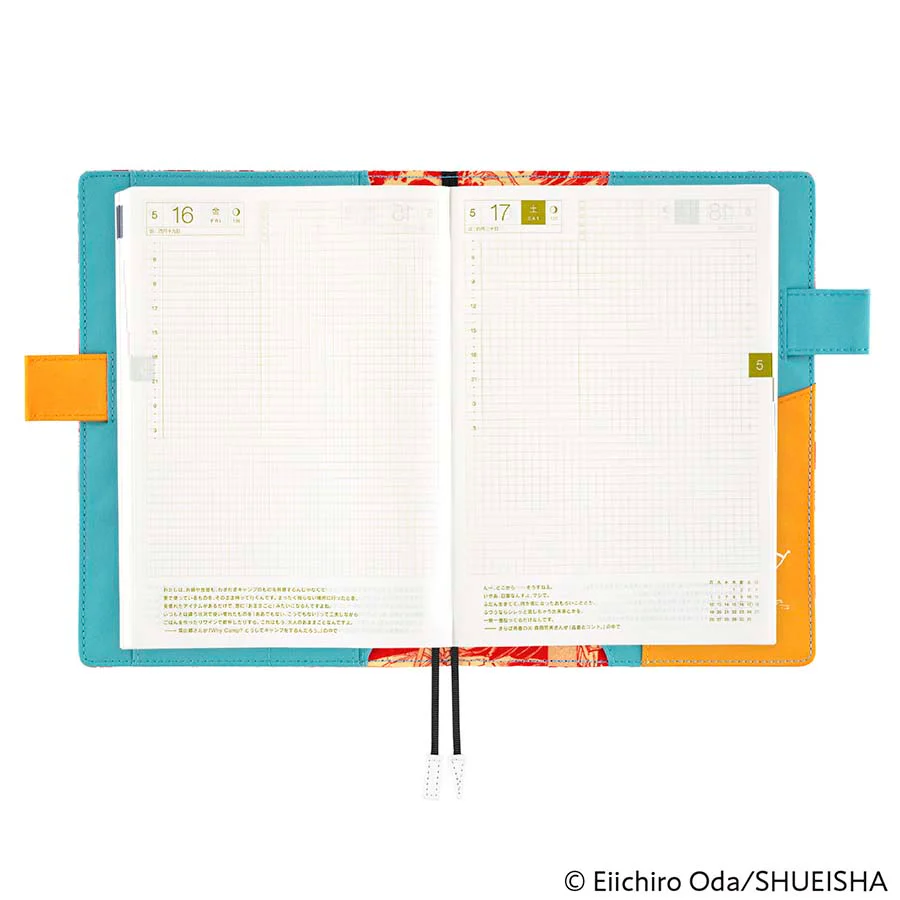 Hobonichi | Agenda Hobonichi Cousin A5 ONE PIECE magazine: Ace, Sabo, Luffy 2025 - Image 6