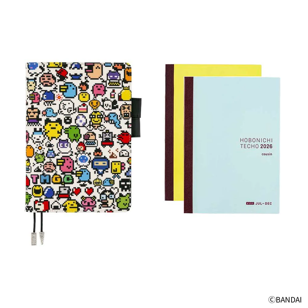 Hobonichi | Agenda Hobonichi Cousin A5 Tamagotchi: Tamagotchi Techo Discovered! 2026 - Image 16