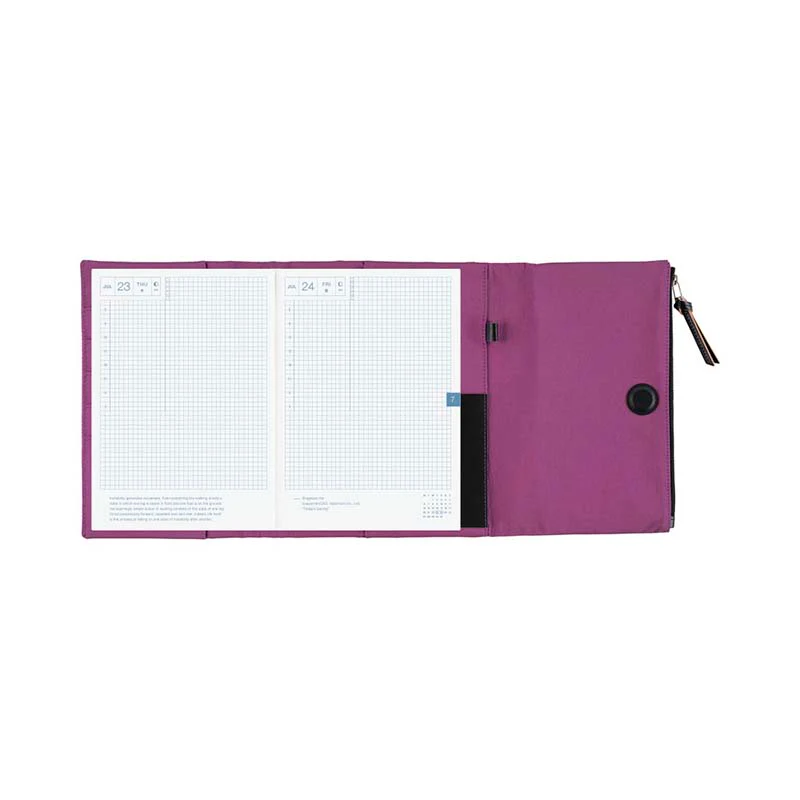 Hobonichi | Agenda Hobonichi Cousin A5 Tragen: Purple 2026 - Image 10
