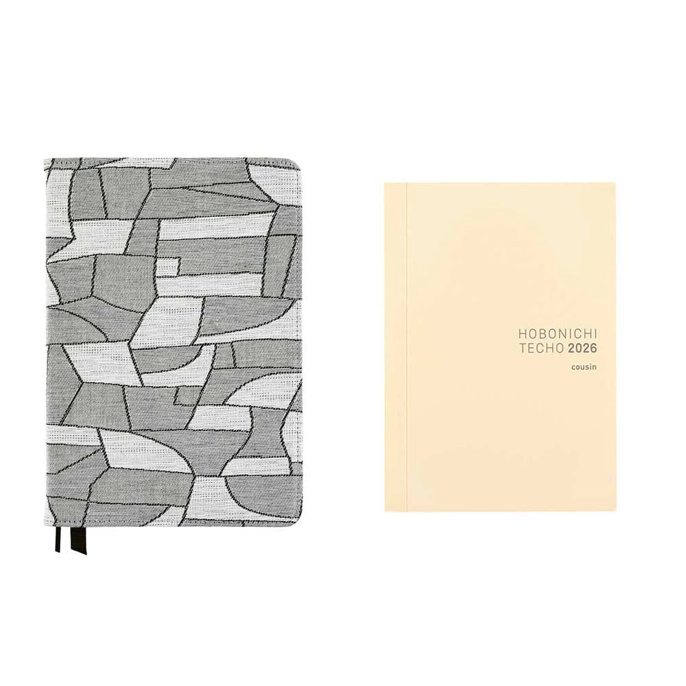 Hobonichi | Agenda Hobonichi Cousin A5 Yuge Fabric Farm: Kagome Lattice Crest 2026 - Image 10