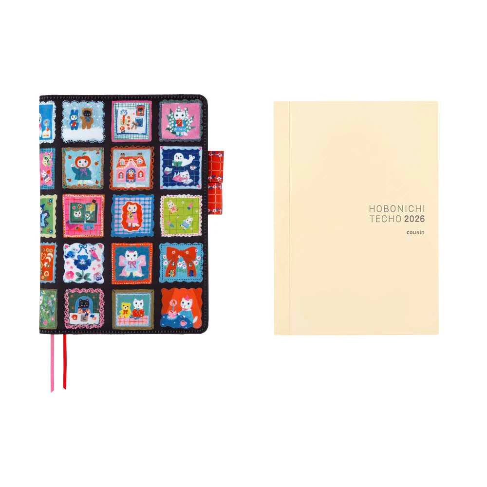 Hobonichi | Agenda Hobonichi Cousin A5 Yumi Kitagishi: White Cat’s Daily Life 2026 - Image 12