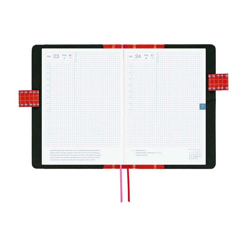 Hobonichi | Agenda Hobonichi Cousin A5 Yumi Kitagishi: White Cat’s Daily Life 2026 - Image 9