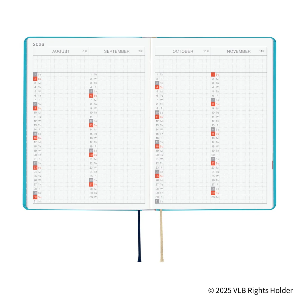 Hobonichi | Agenda Hobonichi HON A6 Virginia Lee Burton: The Little House 2026 - Image 9