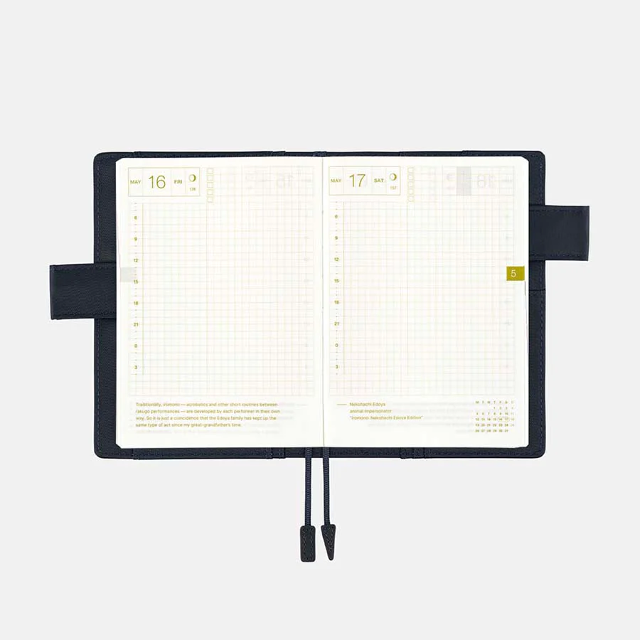 Hobonichi | Agenda Hobonichi Techo A6 Colors Navy 2026 - Image 5