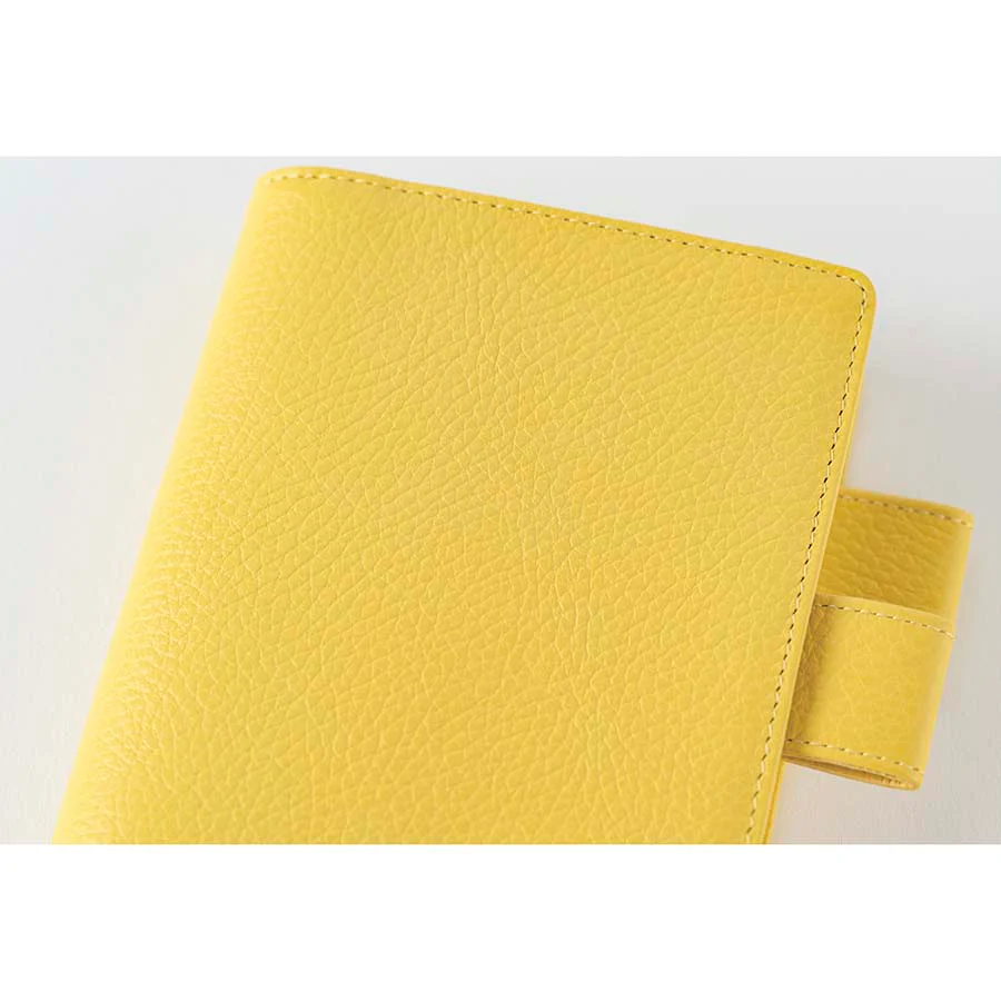 Hobonichi | Agenda Hobonichi Techo A6 Leather: Brilliant Yellow 2026 - Image 8
