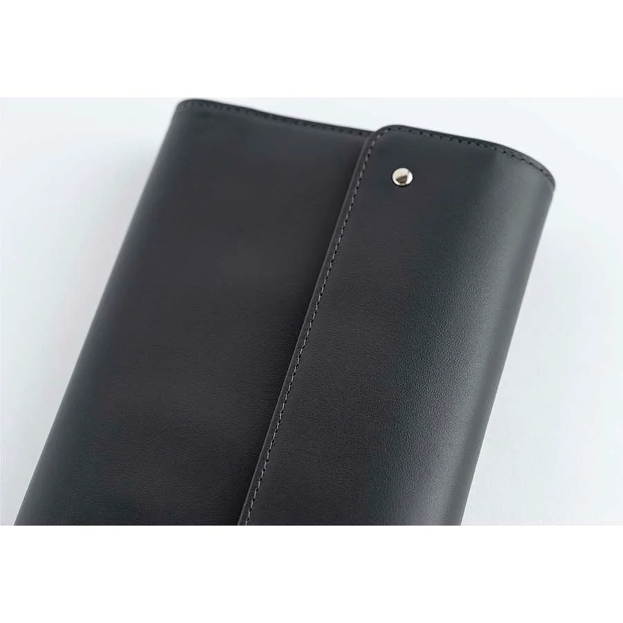 Hobonichi | Agenda Hobonichi Techo A6 Leather: Charcoal Gray 2026 - Image 8