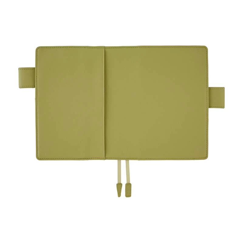 Hobonichi | Agenda Hobonichi Techo A6 Leather: Sage Green 2026 - Image 3