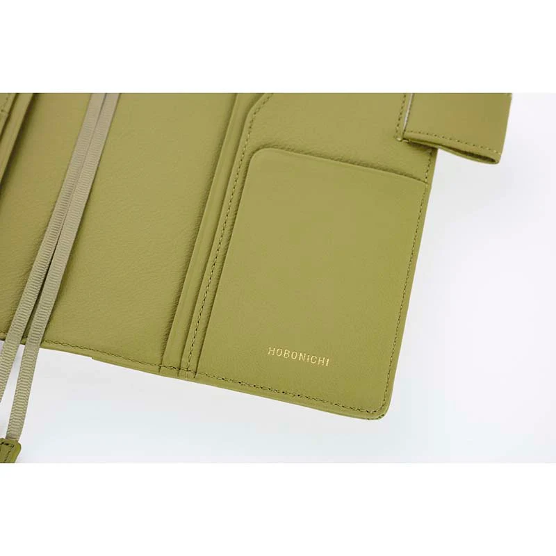 Hobonichi | Agenda Hobonichi Techo A6 Leather: Sage Green 2026 - Image 6