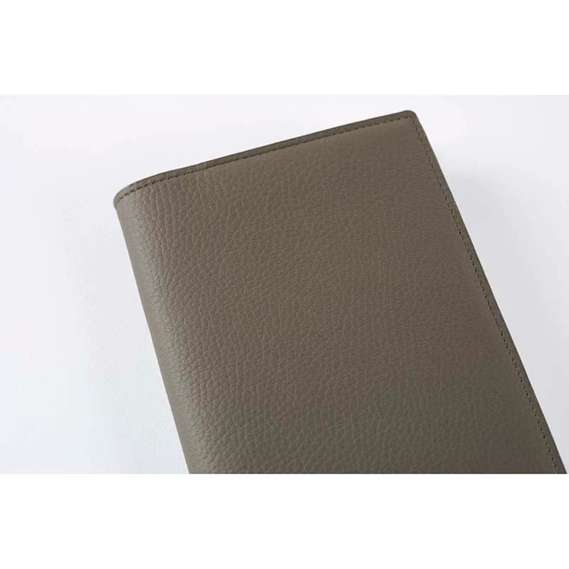 Hobonichi | Agenda Hobonichi Techo A6 Leather: Taut (Gray & Light Blue) 2026 - Image 5