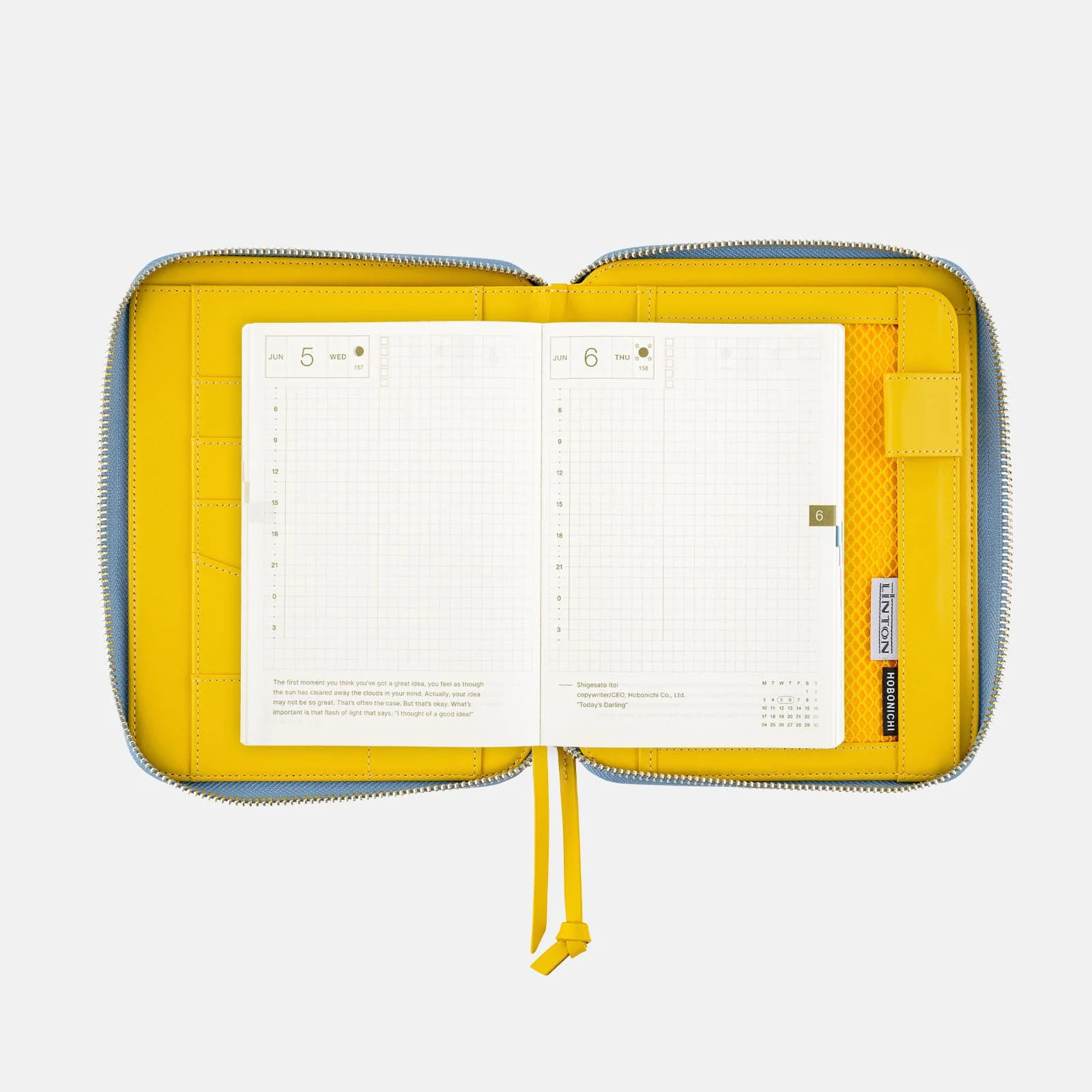 Hobonichi | Agenda Hobonichi Techo A6 Linton: Vacances 2026 - Image 5