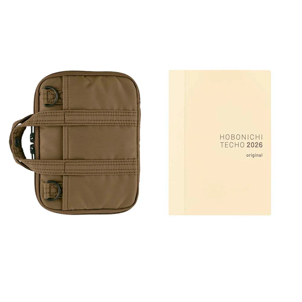 Hobonichi | Agenda Hobonichi Techo A6 POTR: Stroll (Light Brown) 2026 - Image 14
