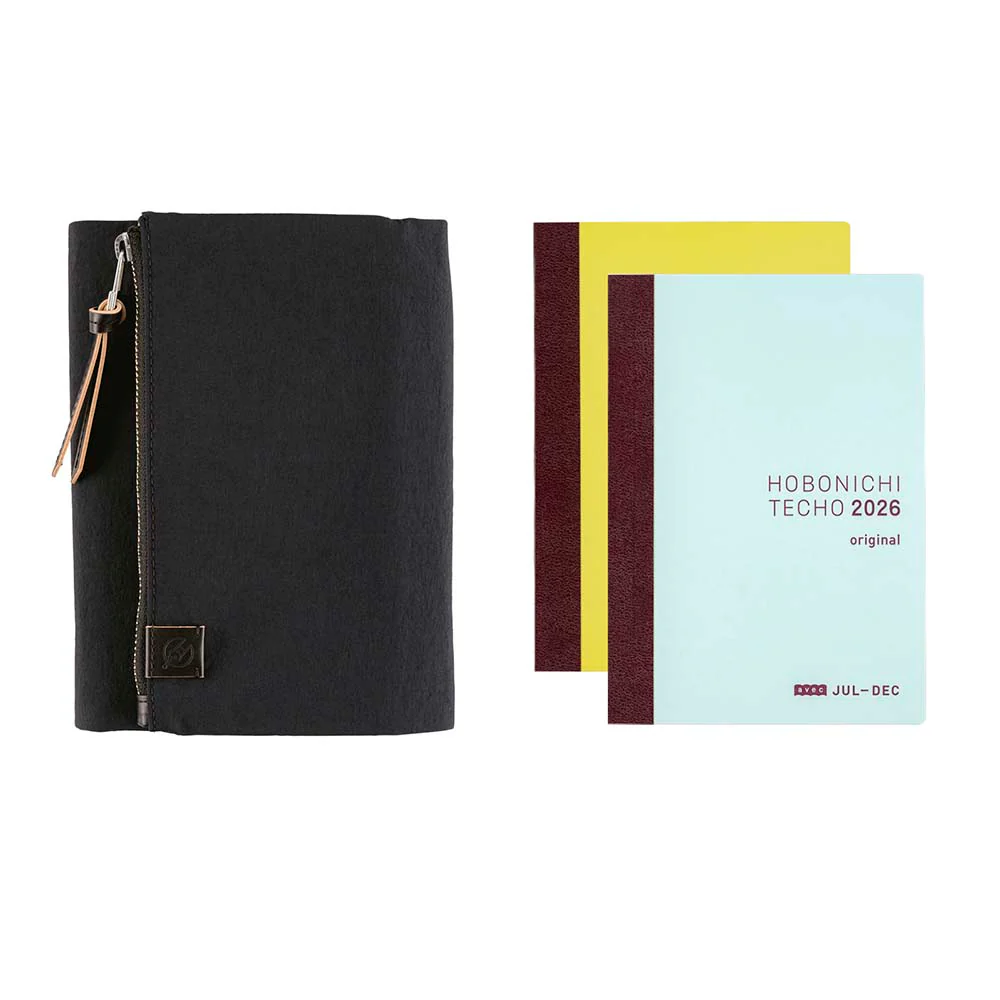 Hobonichi | Agenda Hobonichi Techo A6 Tragen (Black) 2026 - Image 11