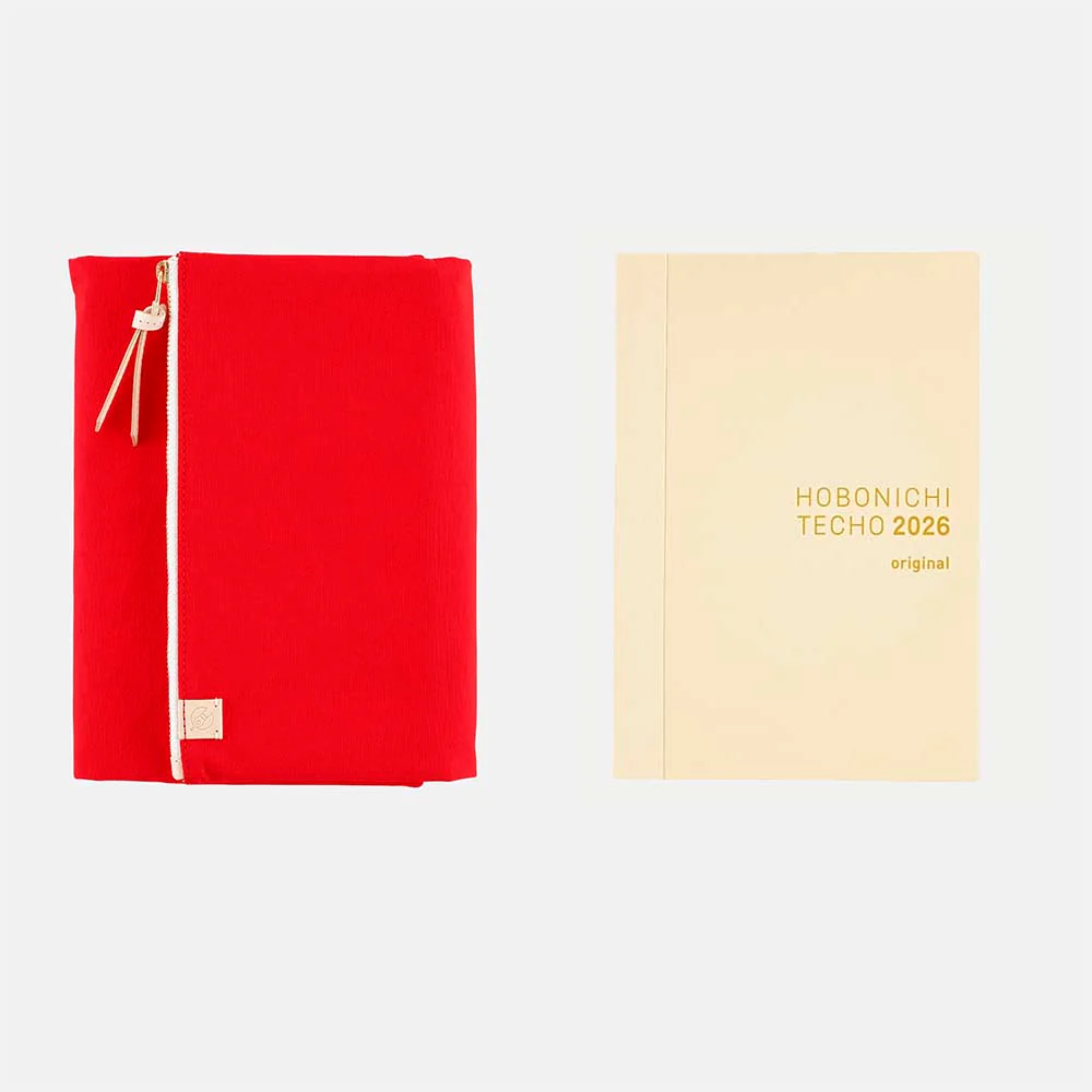Hobonichi | Agenda Hobonichi Techo A6 Tragen Red 2026 - Image 14