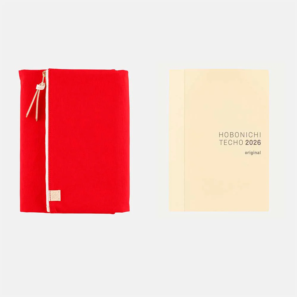 Hobonichi | Agenda Hobonichi Techo A6 Tragen Red 2026 - Image 15