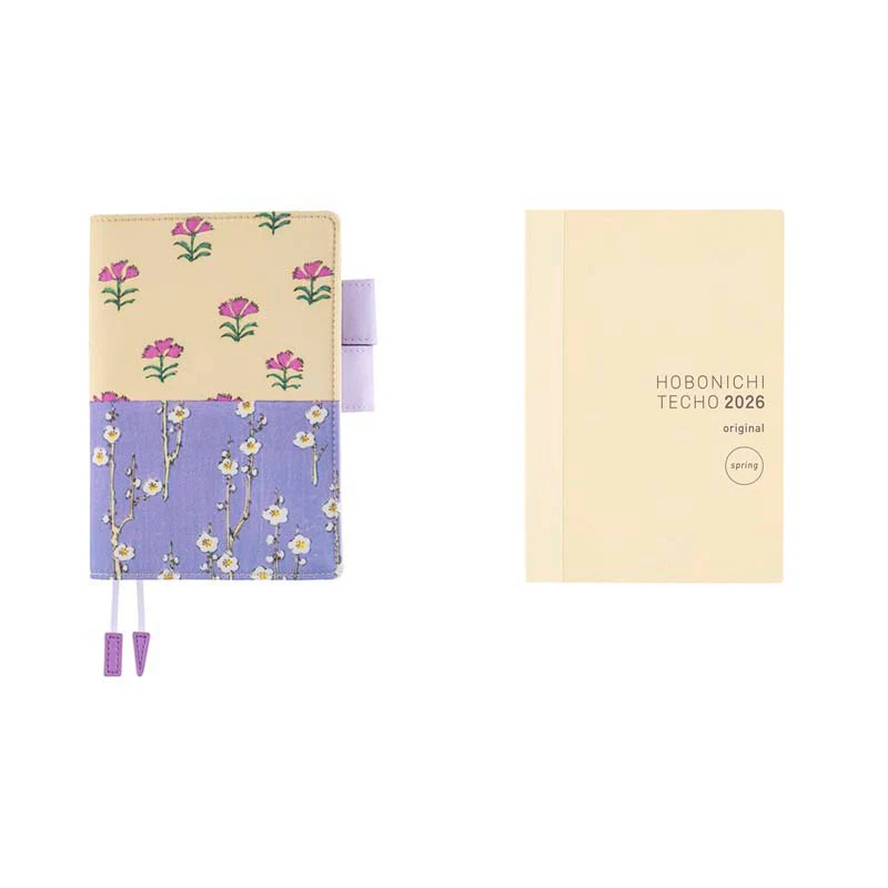 Hobonichi | Agenda Hobonichi Techo A6 Unsodo: Bijutsukai (Plum and Dianthus) 2026 - Image 11