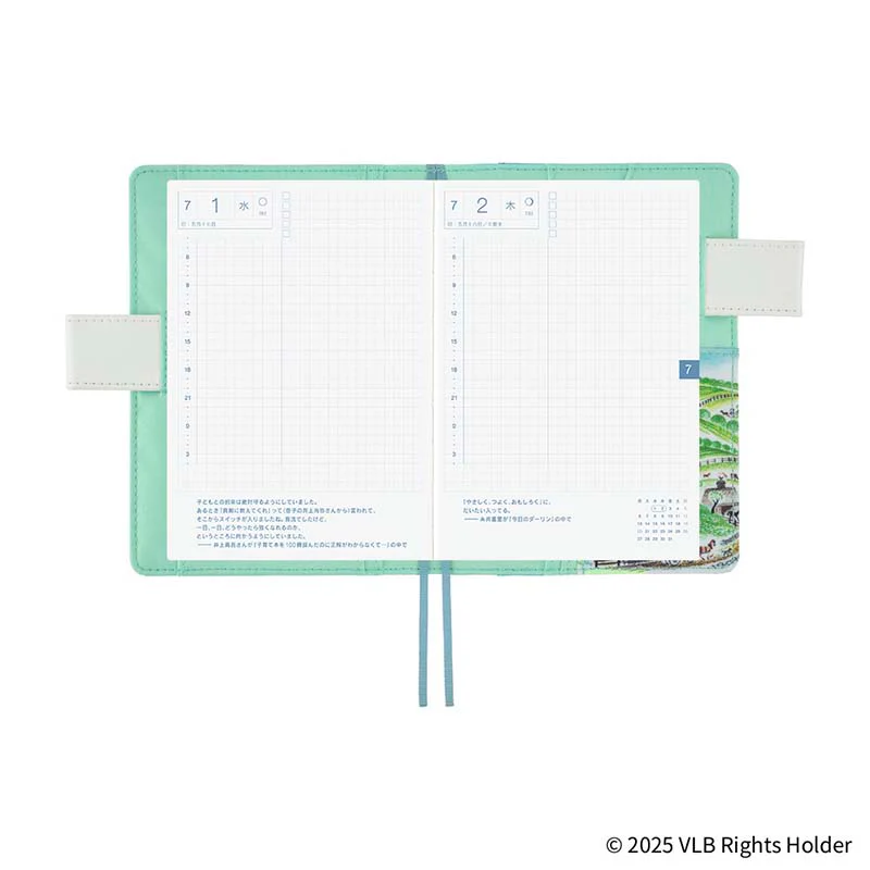 Hobonichi | Agenda Hobonichi Techo A6 Virginia Lee Burton: The Little House 2026 - Image 10
