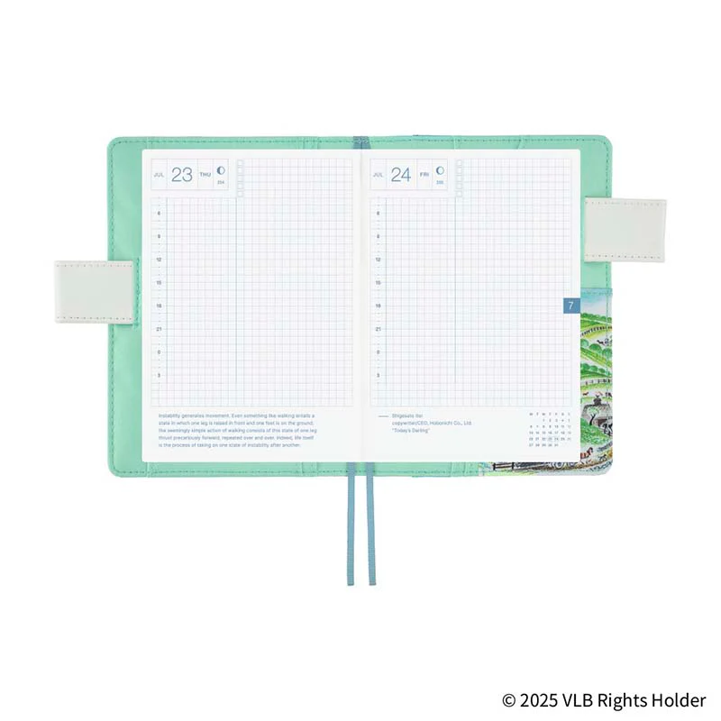 Hobonichi | Agenda Hobonichi Techo A6 Virginia Lee Burton: The Little House 2026 - Image 9