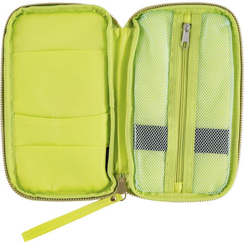 Hobonichi | Estuche Small Drawer Pouch Aqua Lime - Image 5