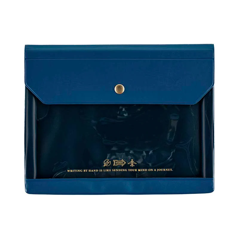 Hobonichi | Funda Carpeta Alettone A6 Navy