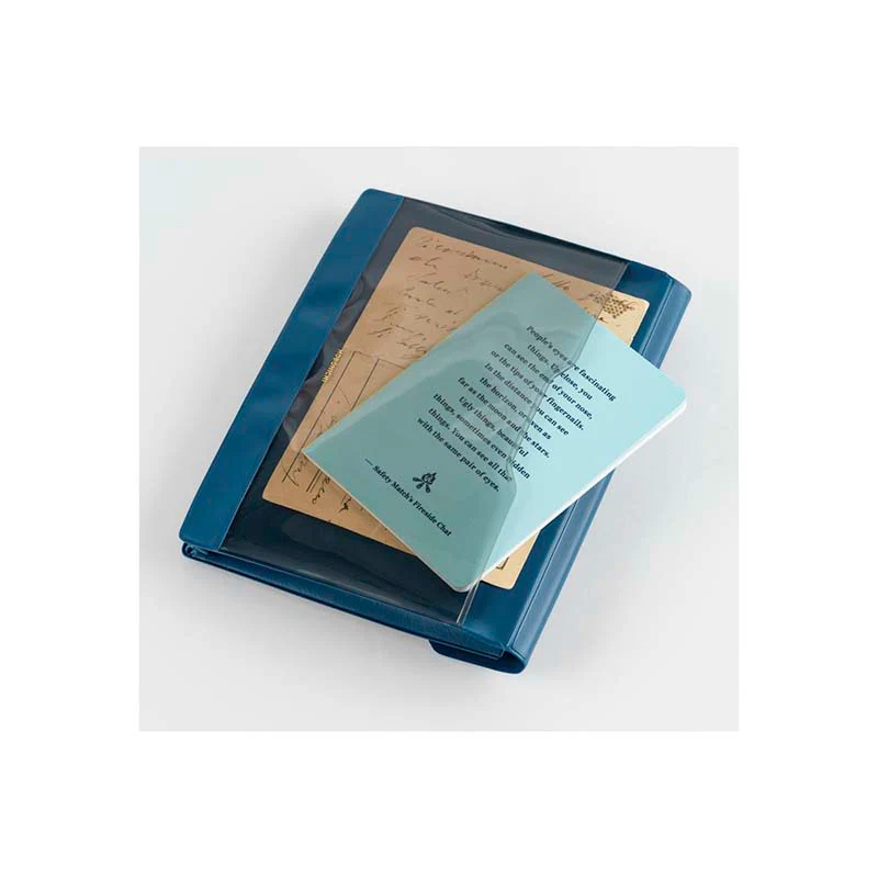 Hobonichi | Funda Carpeta Alettone A6 Navy - Image 4