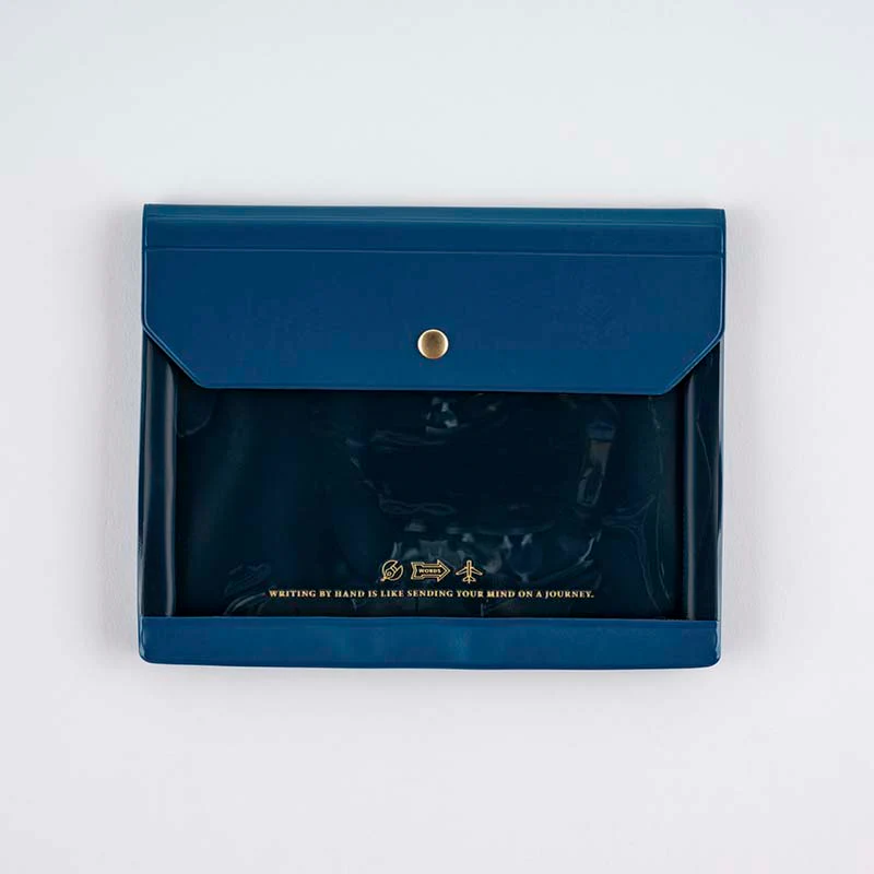Hobonichi | Funda Carpeta Alettone A6 Navy - Image 6