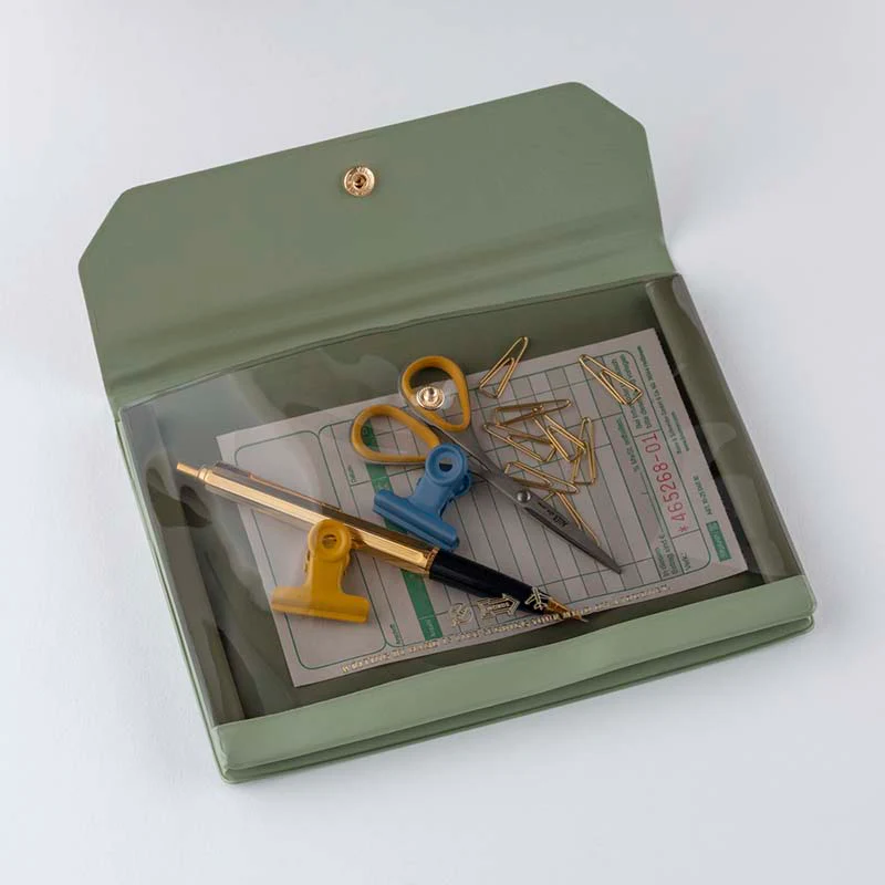 Hobonichi | Funda Carpeta Alettone A6 Olive - Image 2