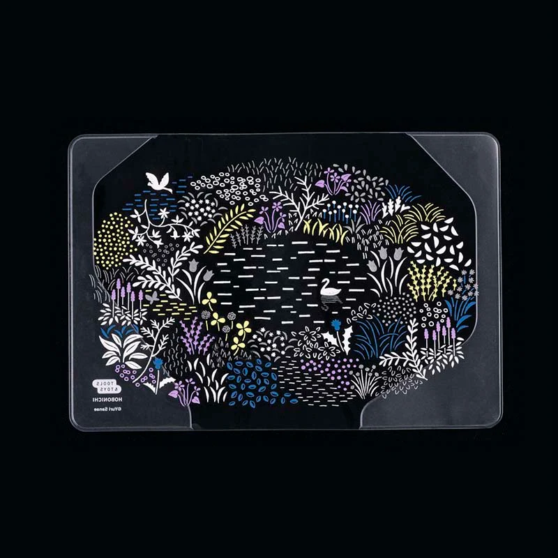 Hobonichi | Funda Cover on Cover A6 Yuri Sanae (Forest Lake) - Image 4