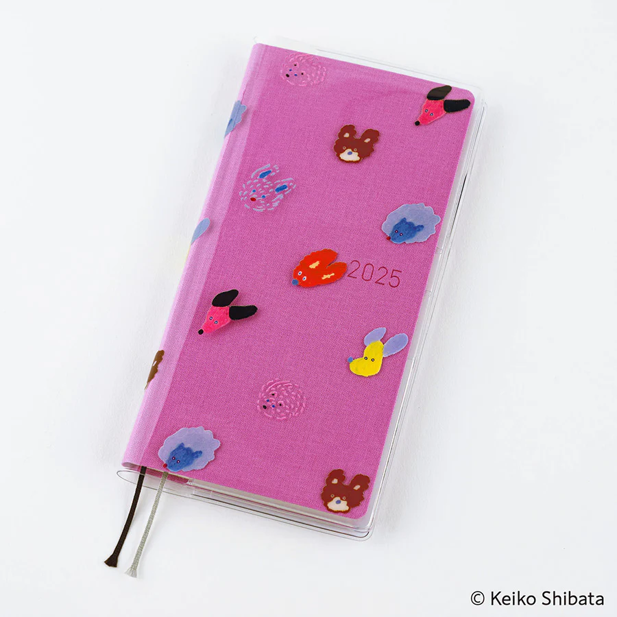 Hobonichi | Funda Cover on Cover Weeks Keiko Shibata (Dog Ears Fluttering in the Wind) - Image 2
