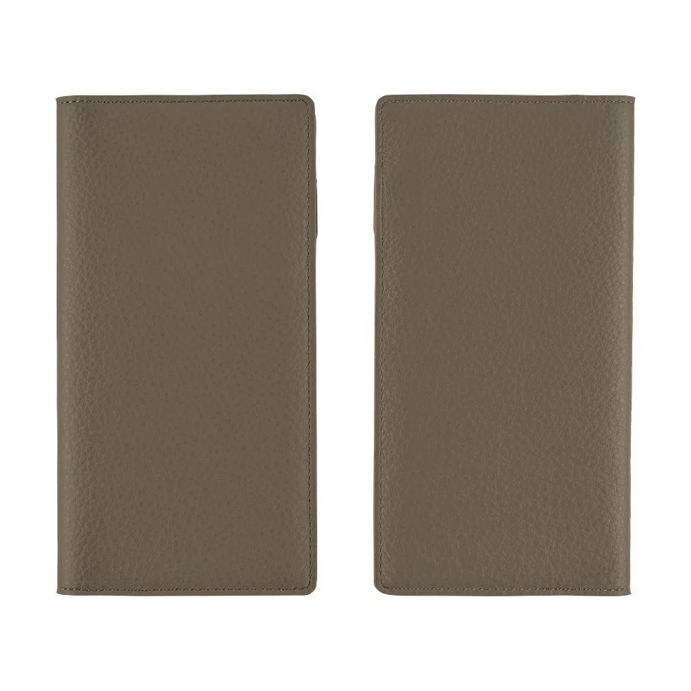 Hobonichi | Funda Hobonichi Weeks Leather: Taut (Gray & Light Blue) - Image 3