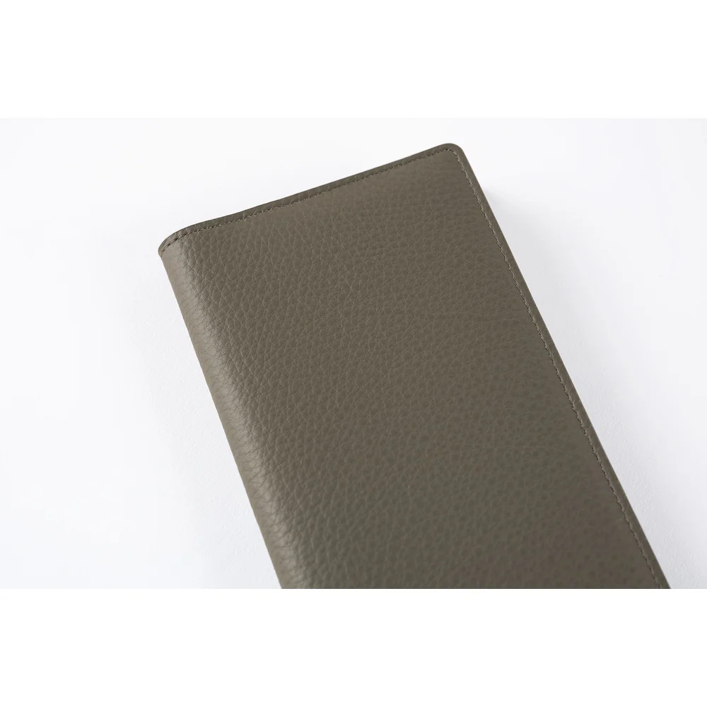 Hobonichi | Funda Hobonichi Weeks Leather: Taut (Gray & Light Blue) - Image 4