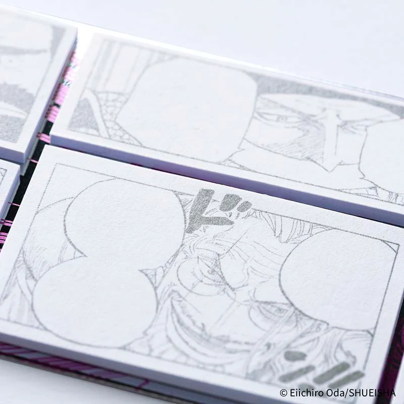 Hobonichi | Notas Adhesivas ONE PIECE magazine: Sparkling Silver “Old Guys” - Image 3