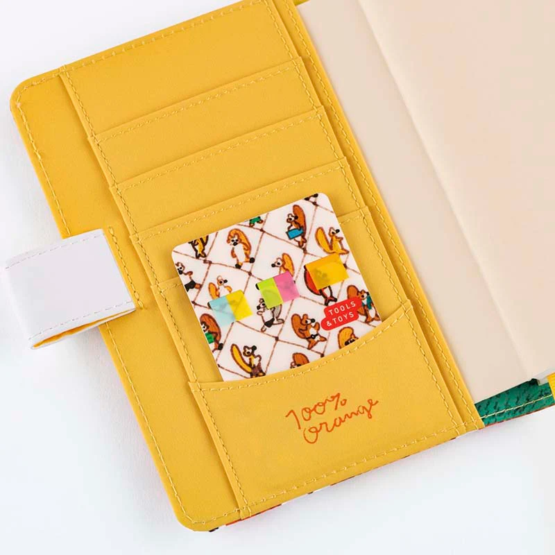 Hobonichi | Notas Adhesivas Transparentes 100%ORANGE Taking a Break - Image 2