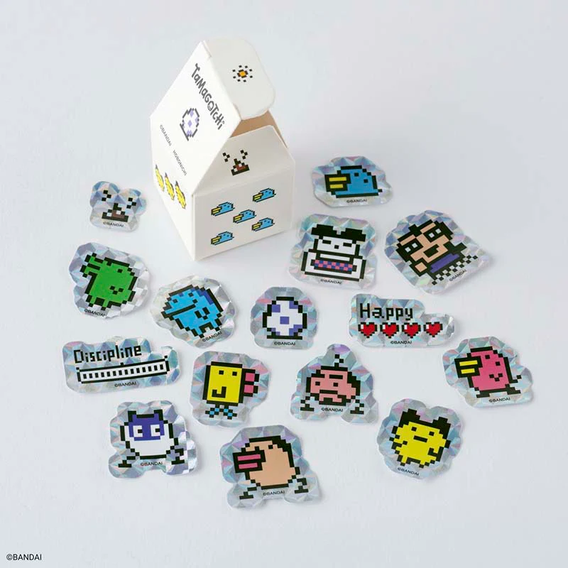 Hobonichi | Pegatinas Flake Tamagotchi (Set de 3 Cajas) - Image 3