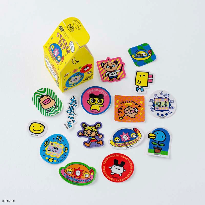 Hobonichi | Pegatinas Flake Tamagotchi (Set de 3 Cajas) - Image 4