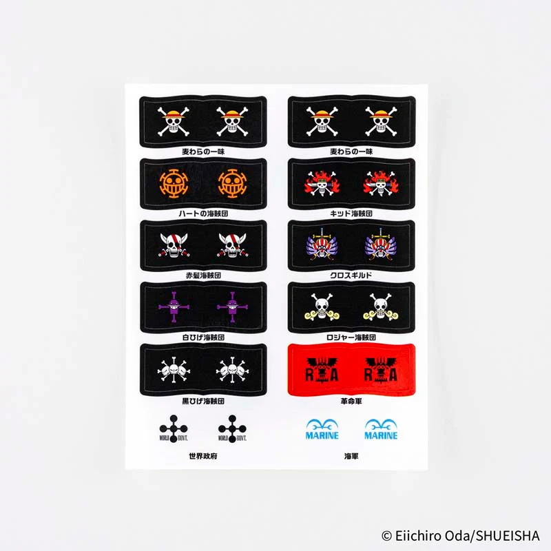 Hobonichi | Pegatinas Index ONE PIECE magazine: Pirate Flag - Image 2
