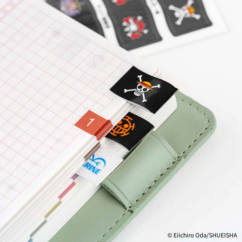 Hobonichi | Pegatinas Index ONE PIECE magazine: Pirate Flag - Image 3