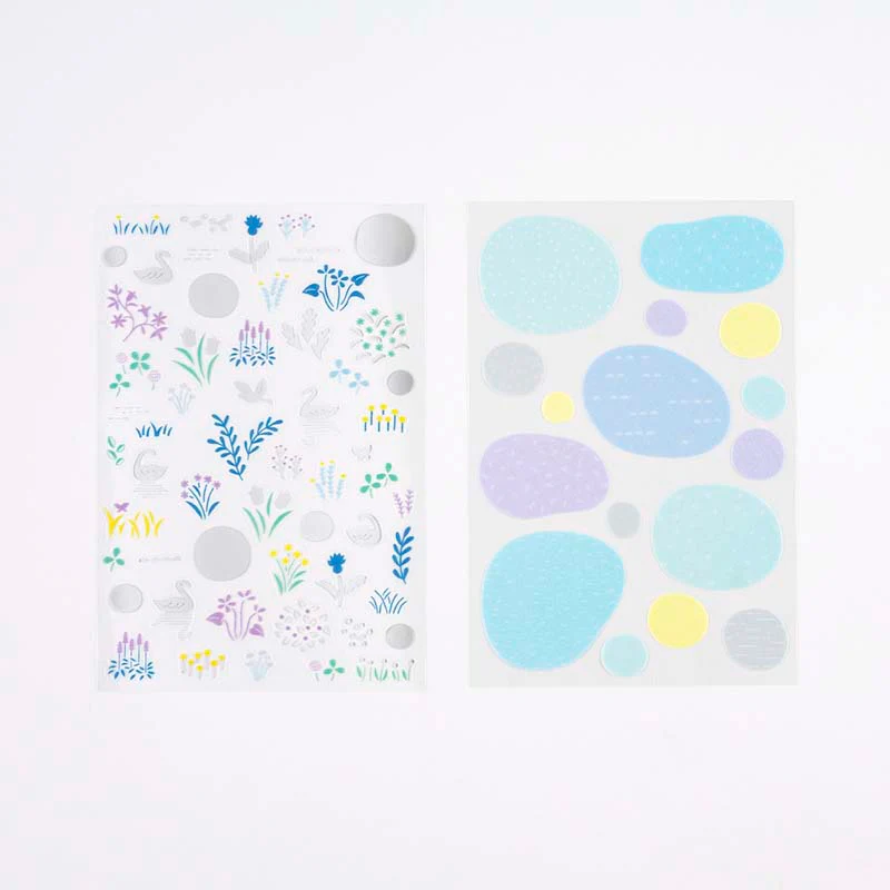 Hobonichi | Pegatinas Layering Yuri Sanae (Forest Lake) - Image 3