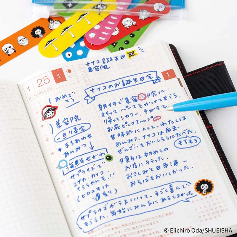Hobonichi | Pegatinas ONE PIECE magazine: Chopper’s Techo First Aid Kit - Image 6