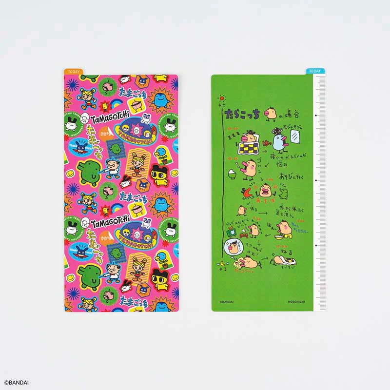 Hobonichi | Plantilla de Escritura Pencil Board Weeks Tamagotchi: 90’s Tamagotchi - Image 2