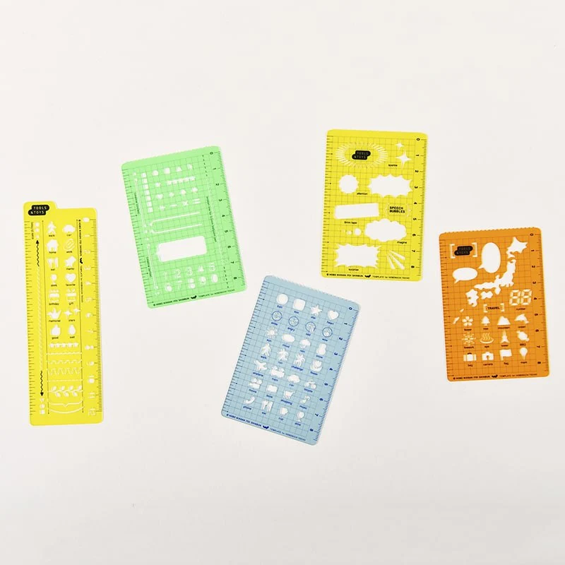 Hobonichi | Plantilla Stencil Activities - Image 3