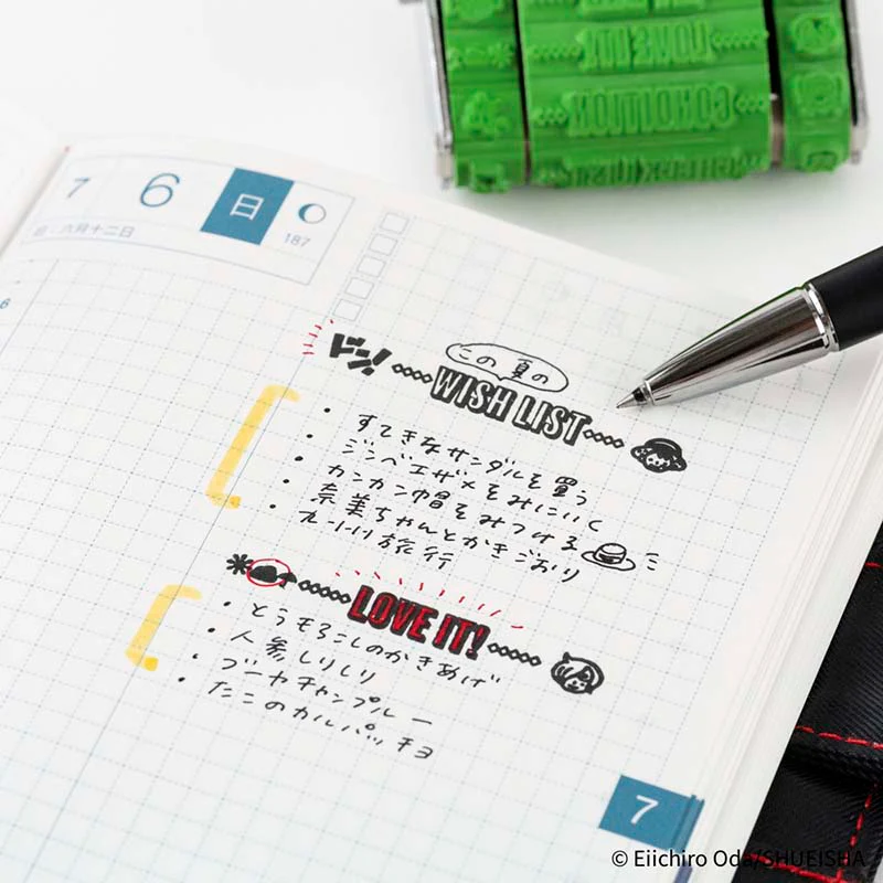 Hobonichi | Sello Rotativo Sanby x Hobonichi: One Piece - Image 5