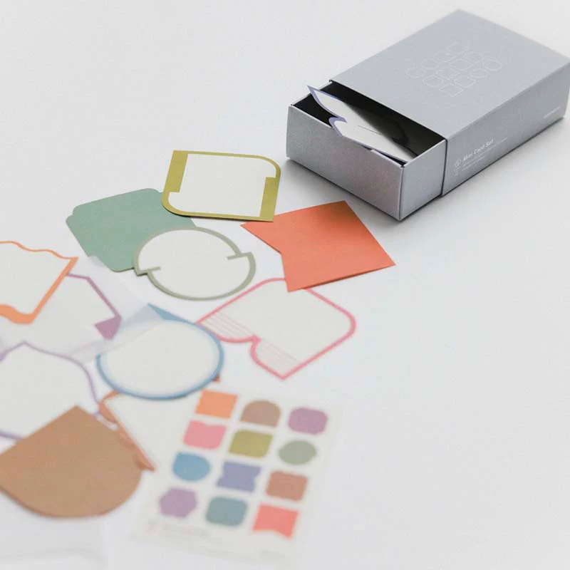 Hobonichi | Set de Mini Tarjetas TSUKI no IRO - Image 3