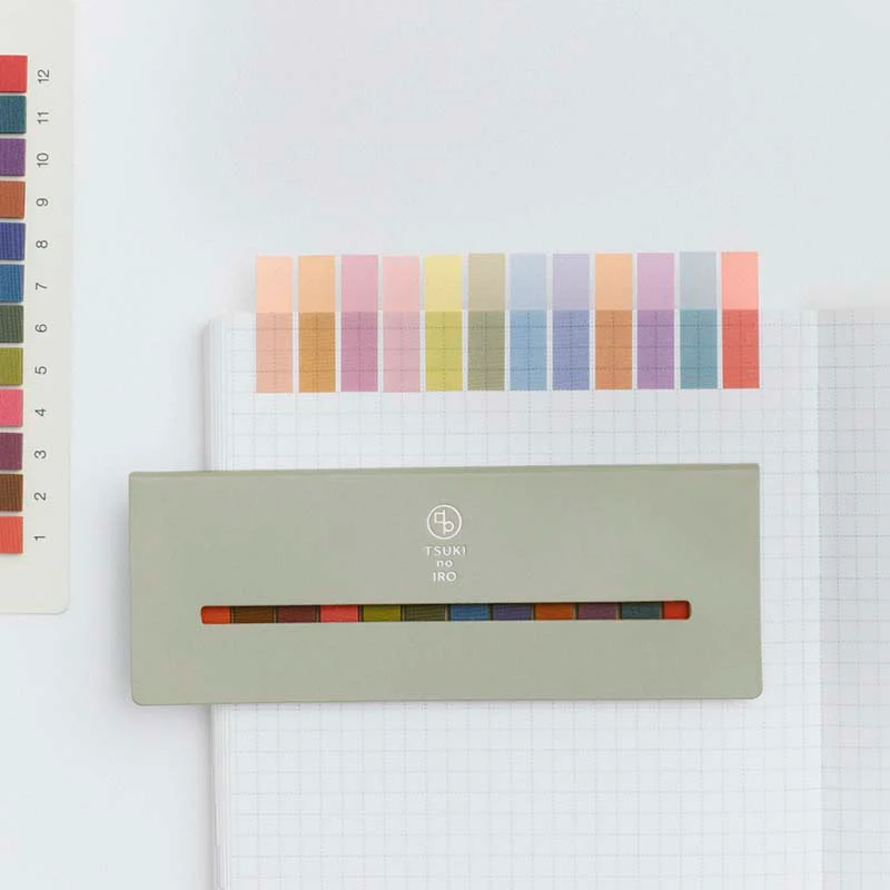 Hobonichi | Set de Notas Adhesivas TSUKI no IRO Translucent - Image 9