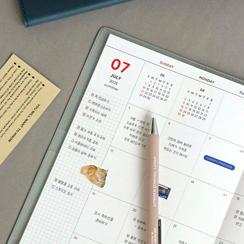 Iconic | Agenda The Planner L 2026 Steel Blue (Mensual) - Image 11