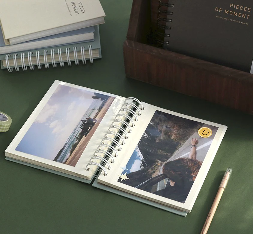 Iconic | Album de Fotos Autoadhesivo Lettering Vintage Mint - Image 5