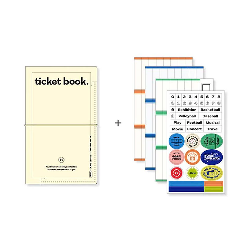 Iconic | Álbum de Tickets Collect Ticket Book White - Image 4