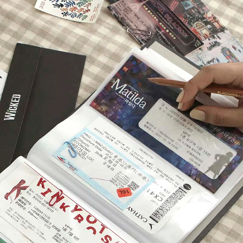 Iconic | Álbum de Tickets Moment Ticket Book Indi Pink - Image 4